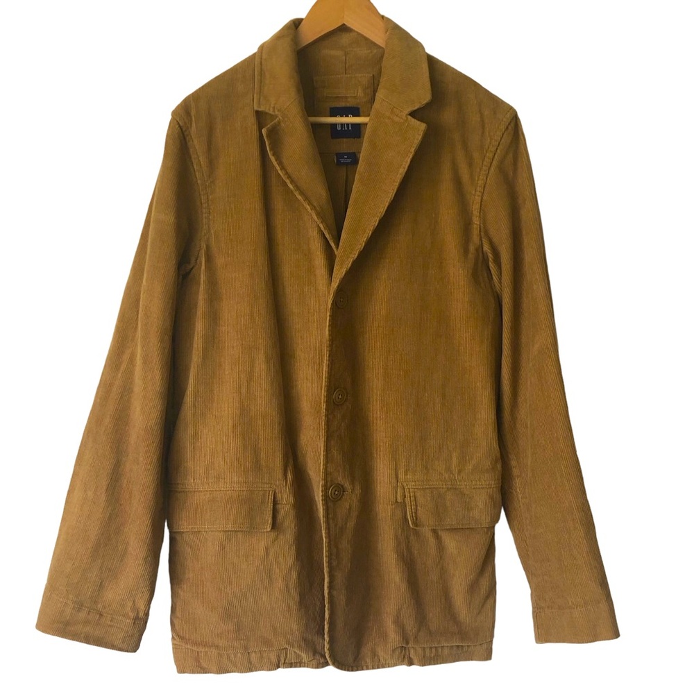 GAP classic fall corduroy tan jacket size M